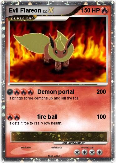 Pokemon Evil Flareon