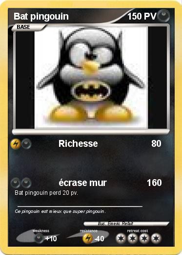 Pokemon Bat pingouin