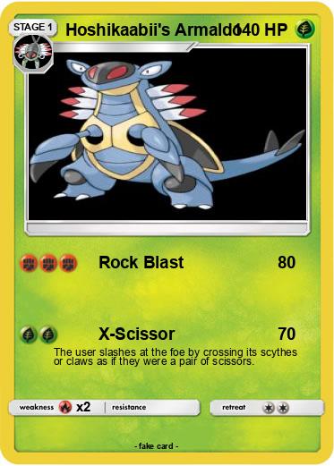 Pokemon Hoshikaabii's Armaldo