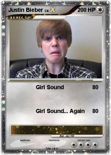Pokemon Justin Bieber