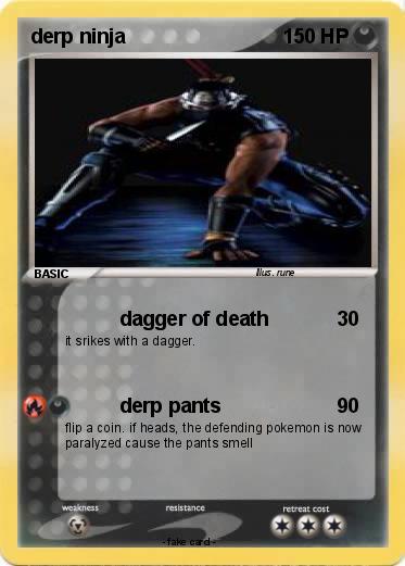 Pokemon derp ninja
