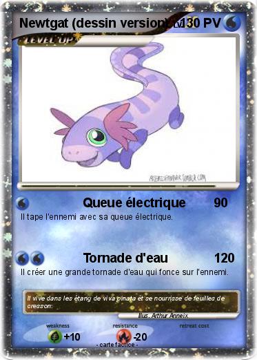 Pokemon Newtgat (dessin version)