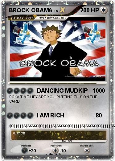 Pokemon BROCK OBAMA