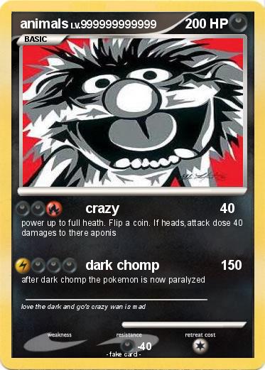 Pokemon animals