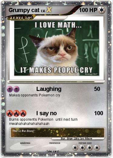 Pokemon Grumpy cat