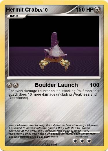 Pokemon Hermit Crab