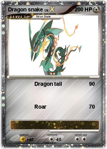 Pokemon Dragon snake