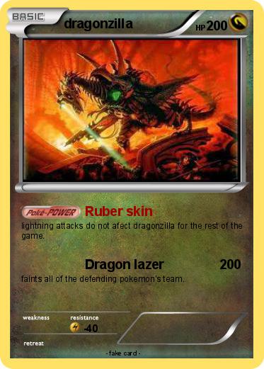 Pokemon dragonzilla
