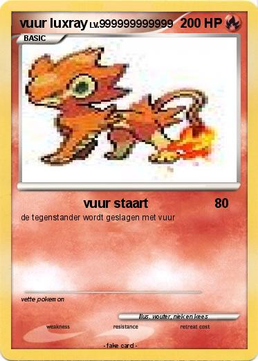 Pokemon vuur luxray