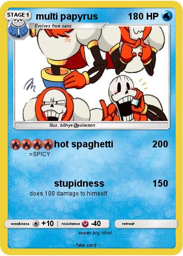 Pokemon multi papyrus