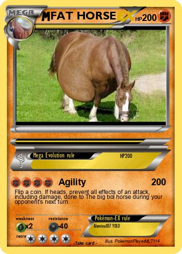 Pokemon FAT HORSE