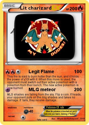 Pokemon Lit charizard