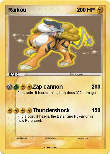 Pokemon Raikou