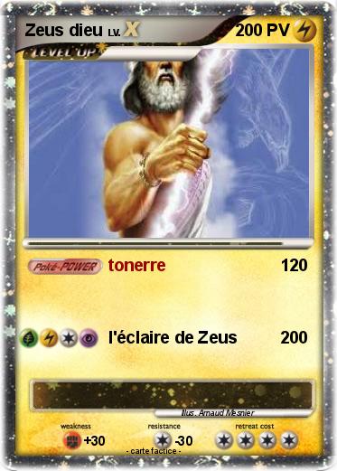 Pokemon Zeus dieu