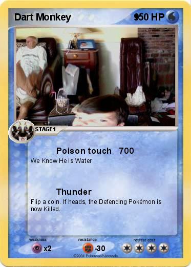 Pokemon Dart Monkey                        9