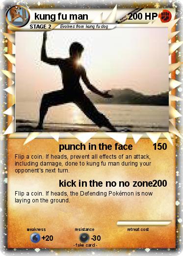Pokemon kung fu man