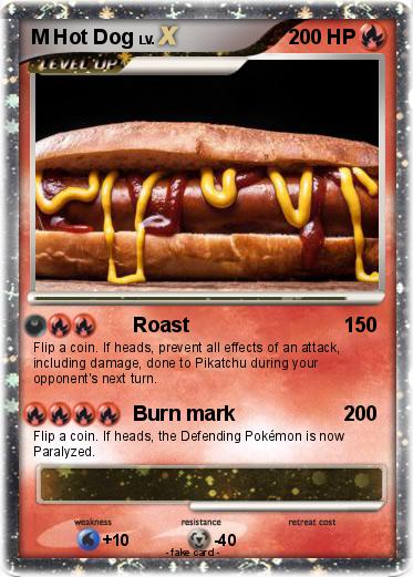 Pokemon M Hot Dog