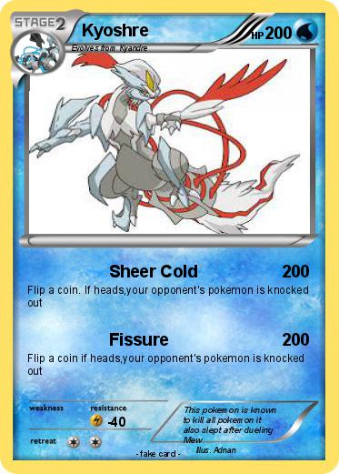 Pokemon Kyoshre