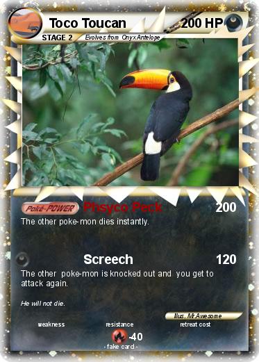 Pokemon Toco Toucan