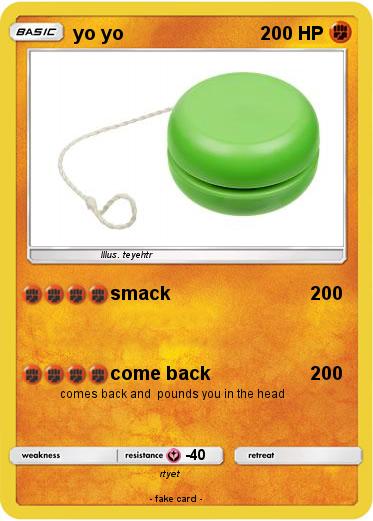Pokemon yo yo