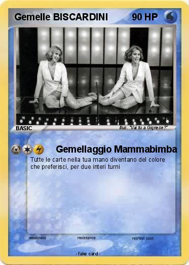 Pokemon Gemelle BISCARDINI