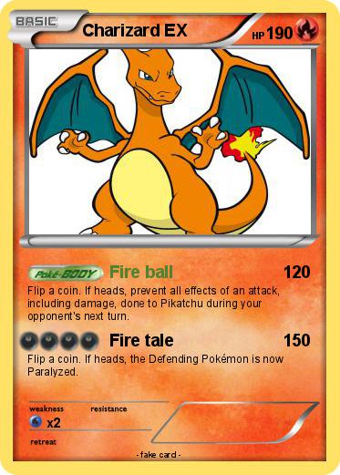 Pokemon Charizard EX