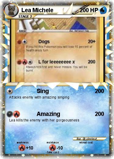Pokemon Lea Michele