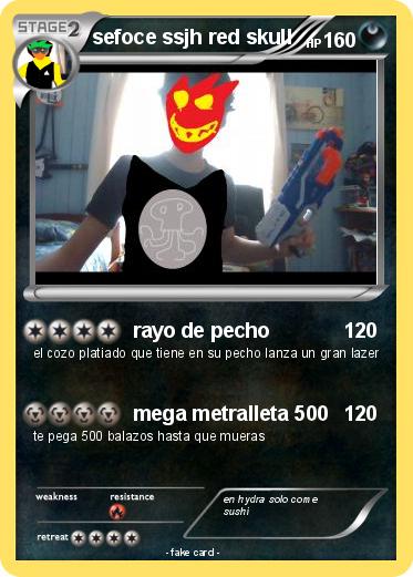 Pokemon sefoce ssjh red skull