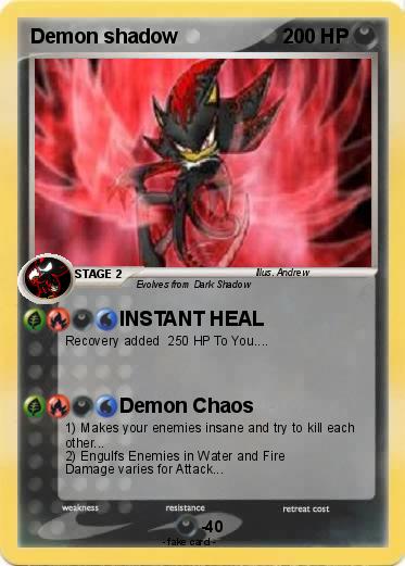 Pokemon Demon shadow