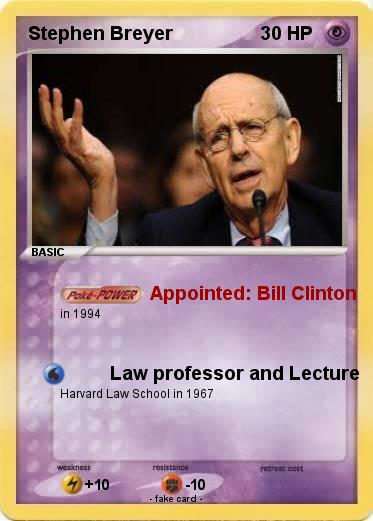 Pokemon Stephen Breyer