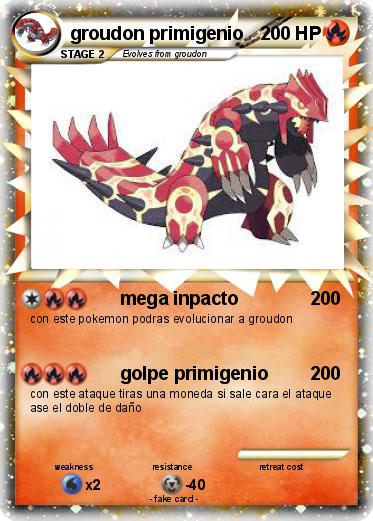 Pokemon groudon primigenio