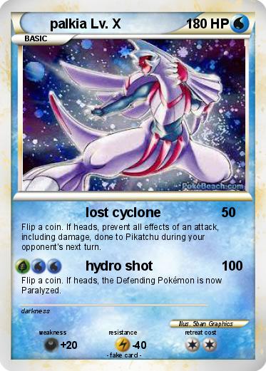 Pokemon palkia Lv. X