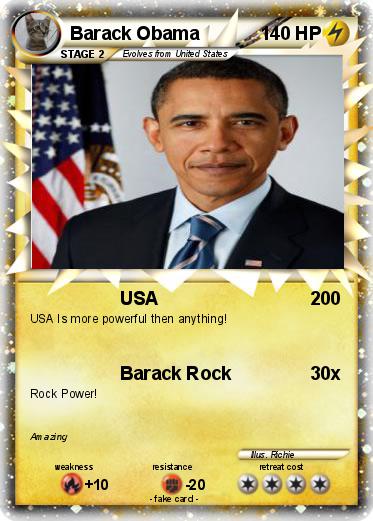 Pokemon Barack Obama