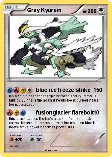 Pokemon Grey Kyurem