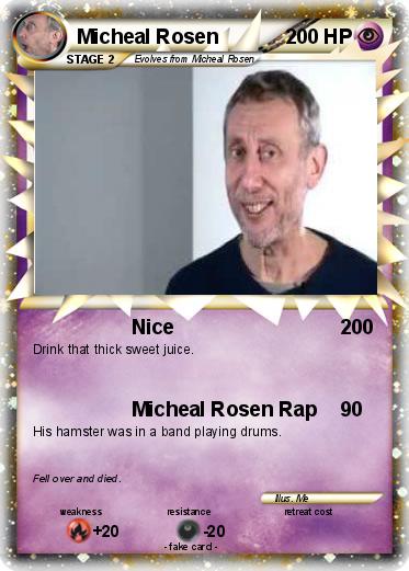Pokemon Micheal Rosen