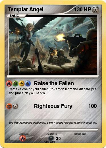 Pokemon Templar Angel