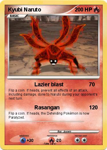 Pokemon Kyubi Naruto