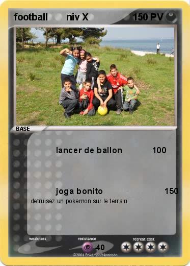 Pokemon football       niv X