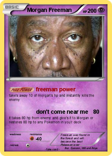 Pokemon Morgan Freeman