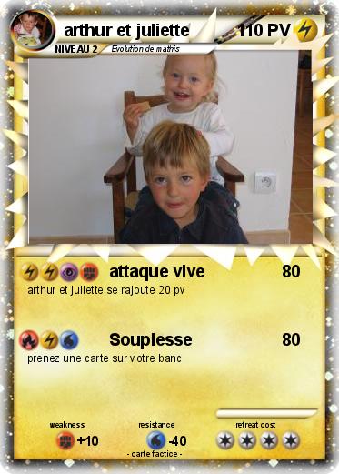 Pokemon arthur et juliette