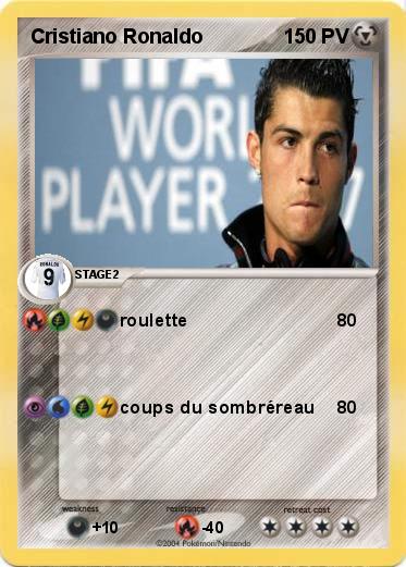 Pokemon Cristiano Ronaldo
