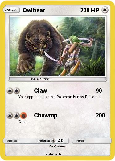 Pokemon Owlbear