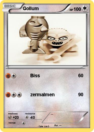 Pokemon Gollum