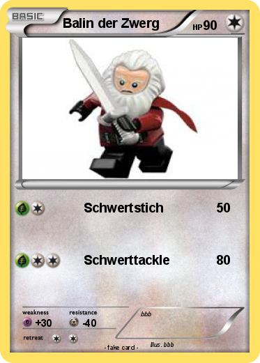 Pokemon Balin der Zwerg