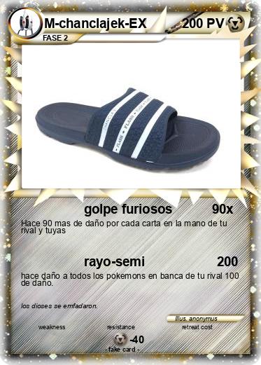 Pokemon M-chanclajek-EX