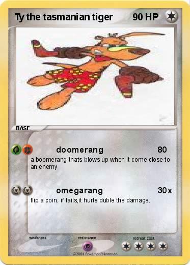 Pokemon Ty the tasmanian tiger