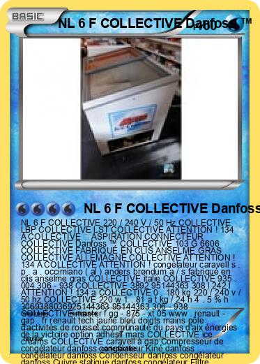 Pokemon NL 6 F COLLECTIVE Danfoss ™