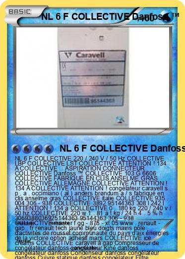 Pokemon NL 6 F COLLECTIVE Danfoss ™