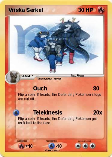 Pokemon Vriska Serket