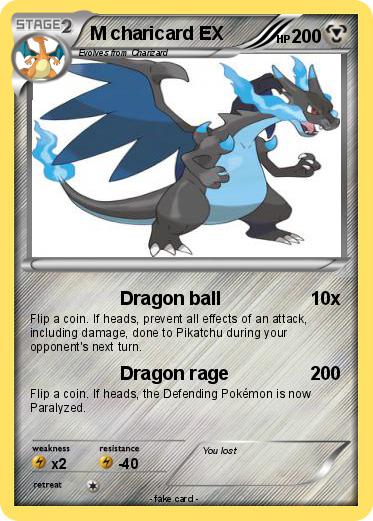 Pokemon M charicard EX